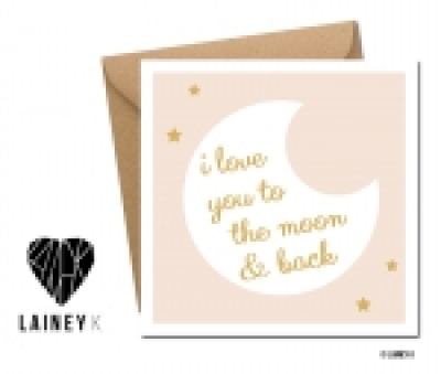 I love you to the moon and back - I love you to the moon and back

Available as an addition to your floral gift.