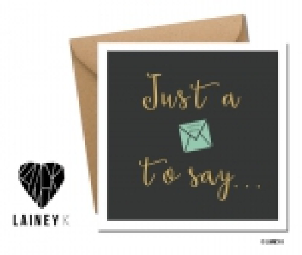 Just a little note to Say